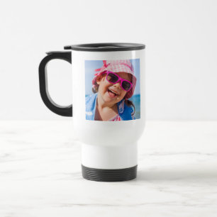 Modern Best Mom Photo Mother's Day Travel Mug