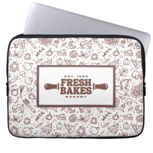 Modern Best Pizza In Town Professional Laptop Sleeve