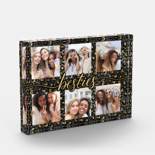Modern Besties BFF Best Friends Photo Gift Block