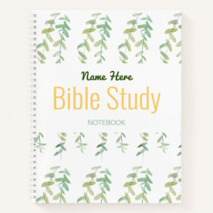 Modern Bible Study Notebook