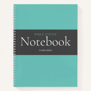 Modern Bible Study Notebook