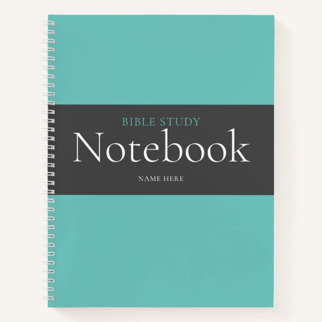 Modern Bible Study Notebook (Front)