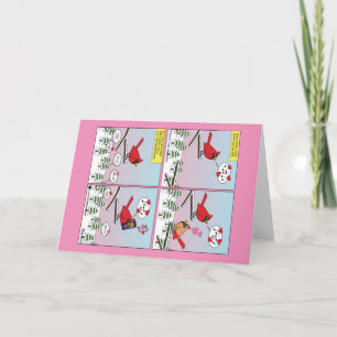 Modern Bird Mating Calls Comic Card