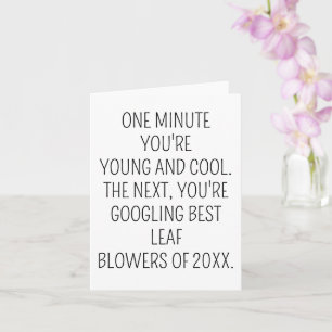 Modern Birthday Party Funny Mom Dad Best Friend Card
