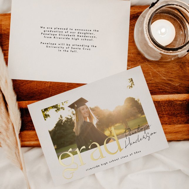 Modern Black and Gold Class of 2025 Graduation (Creator Uploaded)