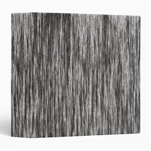Modern black and white abstract line pattern binder