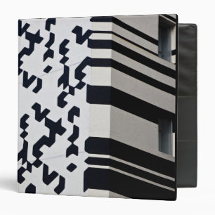 Modern black and white building in Hong Kong Binder