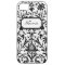 Modern Black and White Damask