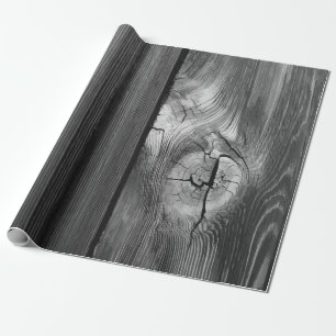 Modern, black and white timber floor wrapping pap paper