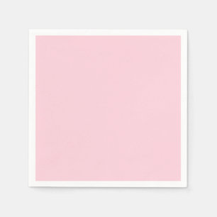 Modern Black & Blush Pink Striped Graduation  Napkin