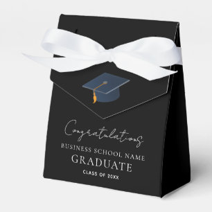 Modern Black Business School Success and Year Favor Box