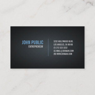 Modern Black Diamond Tile Pattern Business Card