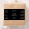 Modern Black Face Serum Dropper Cosmo Bottle Wrap