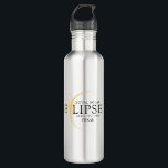 Modern Black & Gold 2024 Texas Total Solar Eclipse 710 Ml Water Bottle<br><div class="desc">Introducing our Modern Black & Gold 2024 Texas Total Solar Eclipse Custom T-Shirt, a stylish and commemorative piece for this rare celestial event. this shirt captures the elegance and excitement of the total solar eclipse. With the year 2024 boldly displayed, along with the location of Texas, it serves as a...</div>