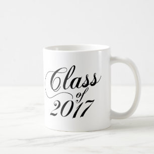 Modern Black   Graduation Coffee Mug