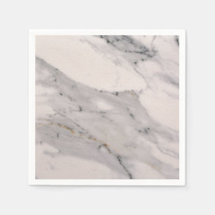 Modern black grey pink marble pattern napkin