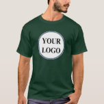 Modern Black Husband Birthday Personalized Gift T-Shirt<br><div class="desc">You can customize it with your photo,  logo or with your text.  You can place them as you like on the customization page. Modern,  unique,  simple,  or personal,  it's your choice.</div>