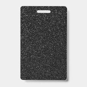 Modern Black Stone style -Space- Badge