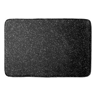 Modern Black Stone style -Space- Bath Mat