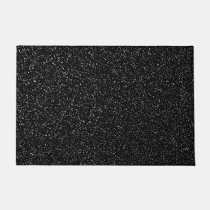 Modern Black Stone style -Space- Doormat