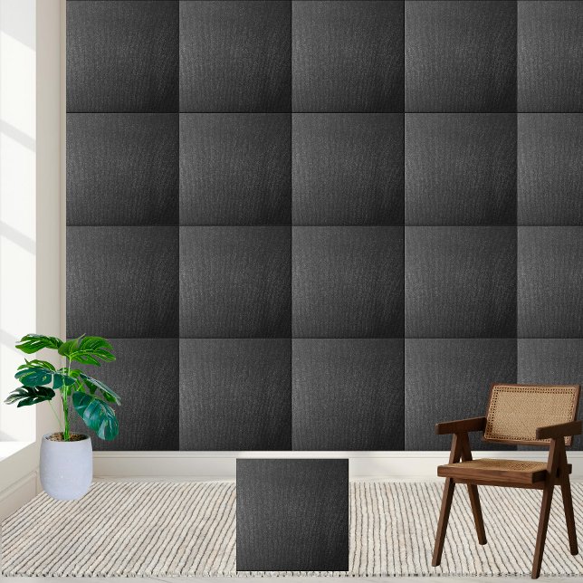 Modern Black Textured Ceramic Tile (Modern Black Textured Ceramic Tile)