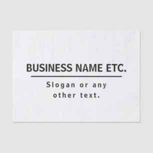 Modern Black Tissue Paper