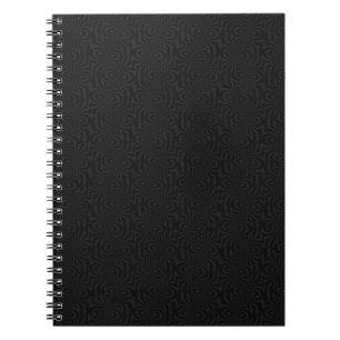 Modern Black Twists Notebook