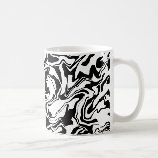 Modern Black & White Abstract Art  Coffee Mug