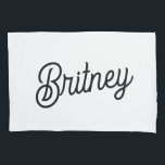 Modern Black White Personalized Monogram and Name  Pillowcase<br><div class="desc">The Modern Black White Personalized Monogram and Name Pillowcase would be a sophisticated addition to your bedding. The classic black and white design, personalized with your monogram and name, adds a touch of elegance and individuality to your bedroom decor. It's perfect for enhancing the look of your bed and making...</div>