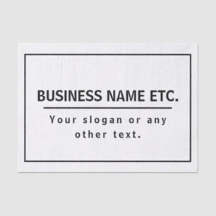 Modern Black & White Tissue Paper