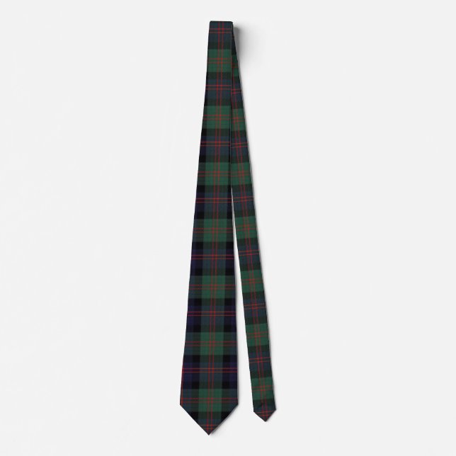 Modern Blair Plaid Neck Tie (Front)