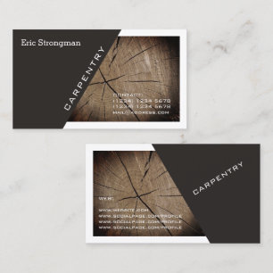 Modern blend cover diagonal and frame business card