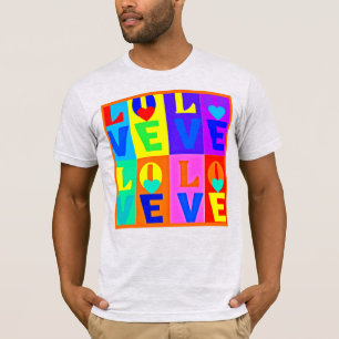Modern Bliss: Love Elegance T-Shirt