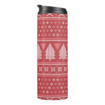 Modern Blocky Christmas Tree Pattern