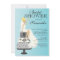 Modern Blonde  Bride Bridal Shower Invitation