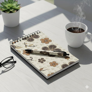 Modern Blooms Abstract Floral Artful Writing Pen