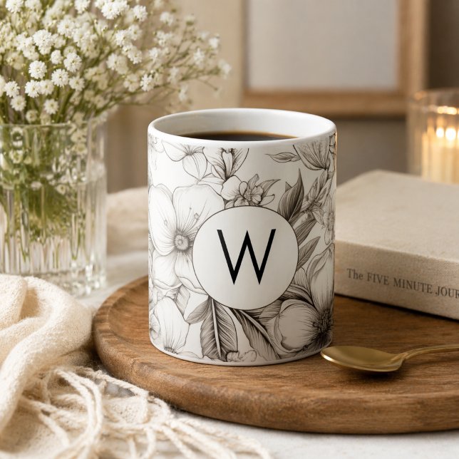 Modern Blooms Coffee Mug (Creator Uploaded)