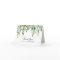 Modern Blue and White Floral Wedding Thank you