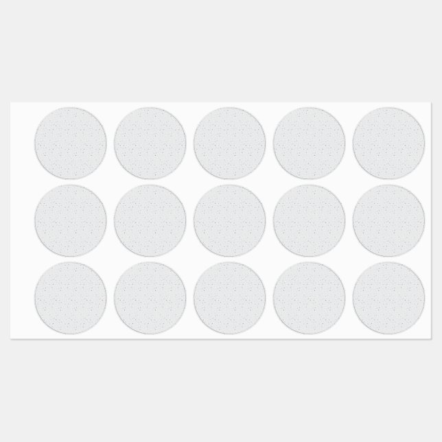 Modern Blue Baby Shower Favour Label (Sheet)