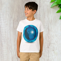 Modern Blue Earth Globe World Map