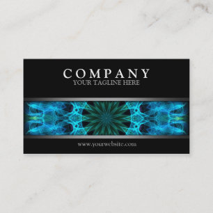 Modern Blue Energy Business Card