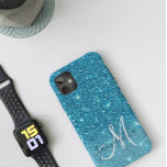 Modern Blue Glitter Sparkles Personalized Name iPhone 11 Case<br><div class="desc">Introducing our Modern Blue Glitter Sparkles Personalized Name collection, exclusively available on Zazzle! This dazzling product line is perfect for adding a touch of glamour and customization to your everyday essentials. Embrace the modern and glamourous vibes of our Modern Blue Glitter Sparkles Personalized Name collection, available exclusively on Zazzle. With...</div>