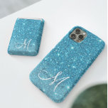 Modern Blue Glitter Sparkles Personalized Name iPhone 11Pro Max Case<br><div class="desc">Introducing our Modern Blue Glitter Sparkles Personalized Name collection, exclusively available on Zazzle! This dazzling product line is perfect for adding a touch of glamour and customization to your everyday essentials. Embrace the modern and glamourous vibes of our Modern Blue Glitter Sparkles Personalized Name collection, available exclusively on Zazzle. With...</div>