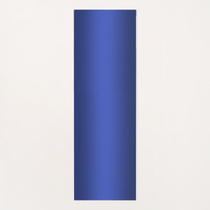 Modern blue gradient Watercolor galaxy  Yoga Mat