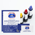 Modern Blue Lips, Makeup Artist Advertising Flyer<br><div class="desc">Modern Blue Lips,  Makeup Artist Advertising Flyers By The Business Card Store.</div>