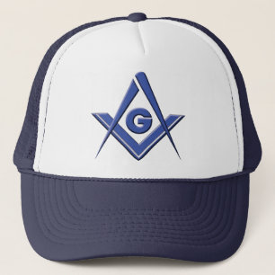 Modern Blue Lodge Trucker Hat