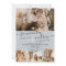 Modern blue minimalist script 5 photos wedding