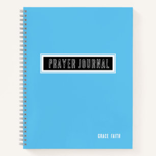Modern Blue Prayer Journal