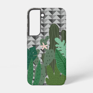 Modern Bohemian Geometric Galaxy S22 Cases