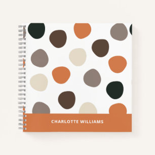 Modern Boho Abstract Sketch Notebook